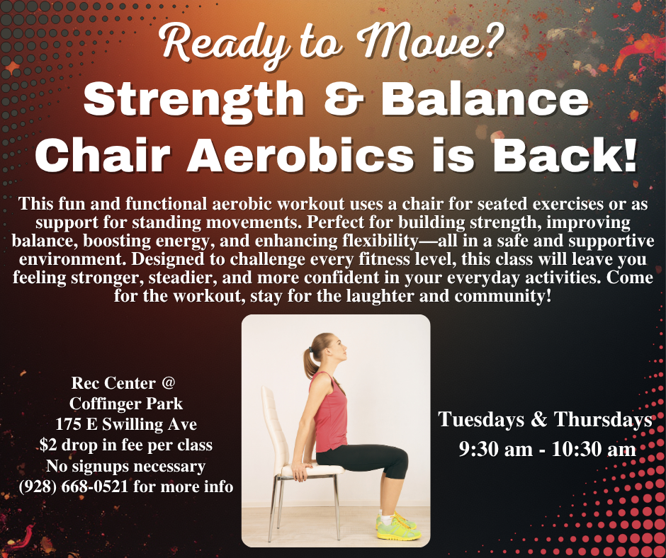 Chair Aerobics Flyer