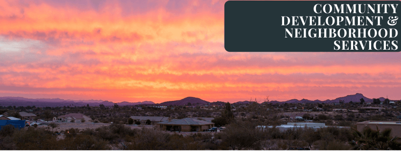 Departments - Community Development Header