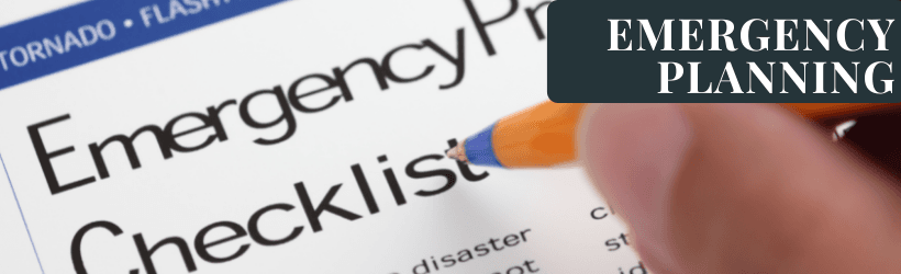 Emergency Planning Heading